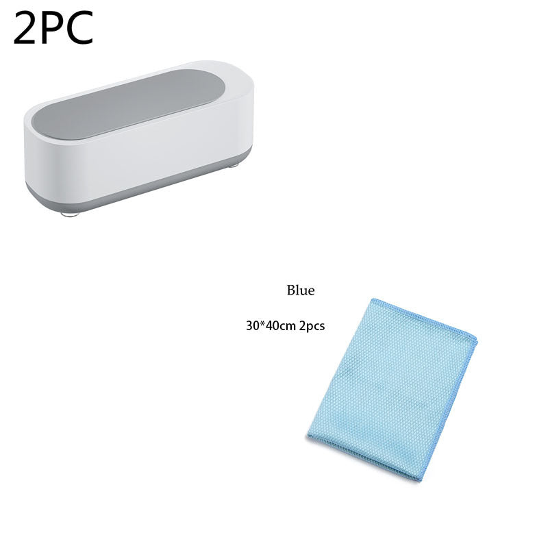 Ultrasonic Cleaning Machine High Frequency Vibration Wash Cleaner Washing Jewelry Glasses Watch Ring Dentures Cleaner - FUTURISTIC FLAIR