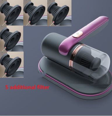 Electric UV Mite Remover Household Bed Mattress Sofa Pillows Mite Removal Instrument Waterproof Mini Vacuum Cleaner Lint Remover - FUTURISTIC FLAIR