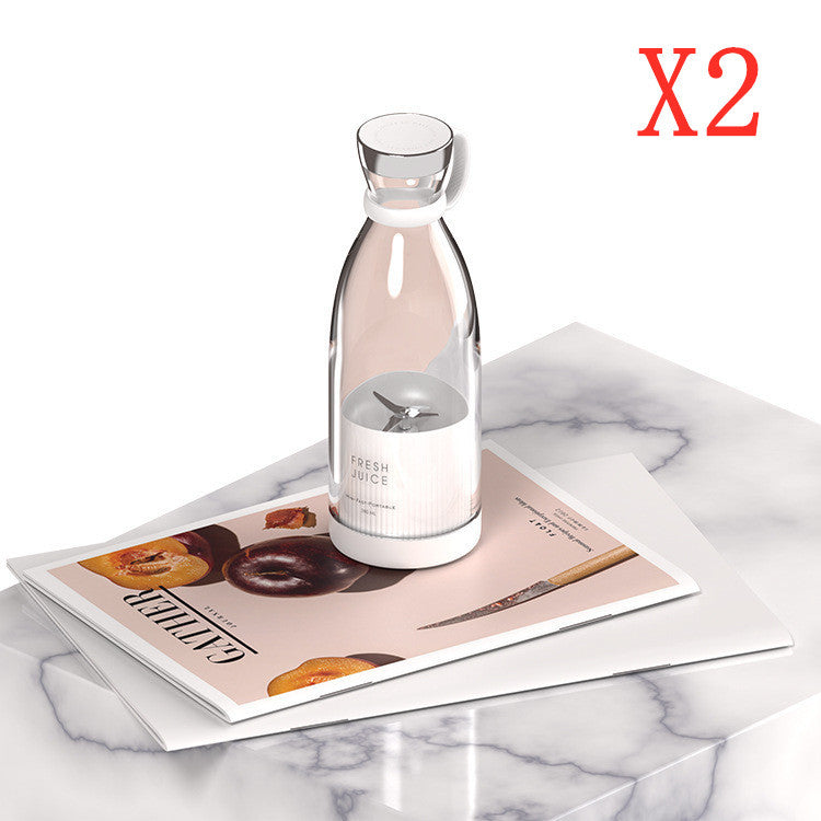350ML Electric Juicer Blender Mixer USB Rechargeable Machine Household Portable Blender Maker Cup Kitchen Tool Kit - FUTURISTIC FLAIR