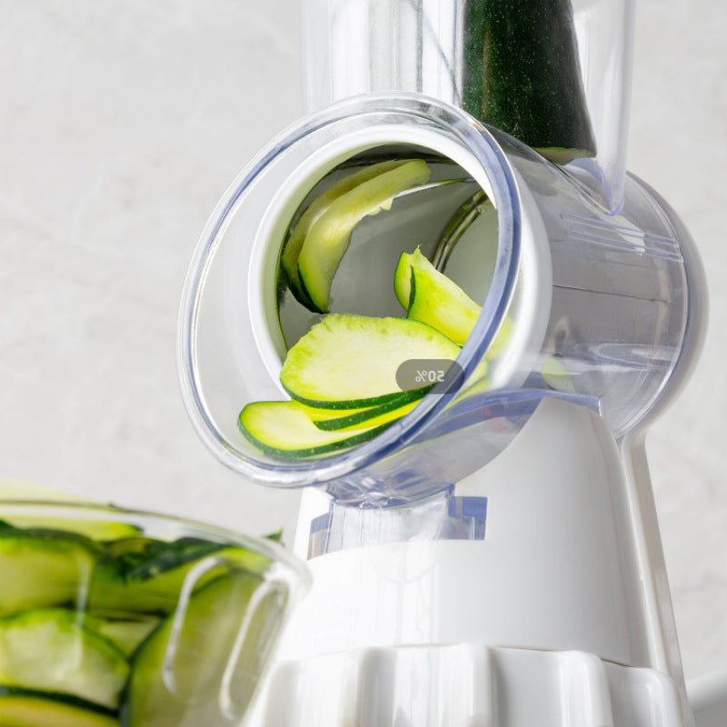 3 In 1 Vegetable Slicer Manual Kitchen Accessories Grater For Vegetable Cutter Round Chopper Mandolin Shredder Potato Home Kitchen Supplies Kitchen Gadgets - FUTURISTIC FLAIR