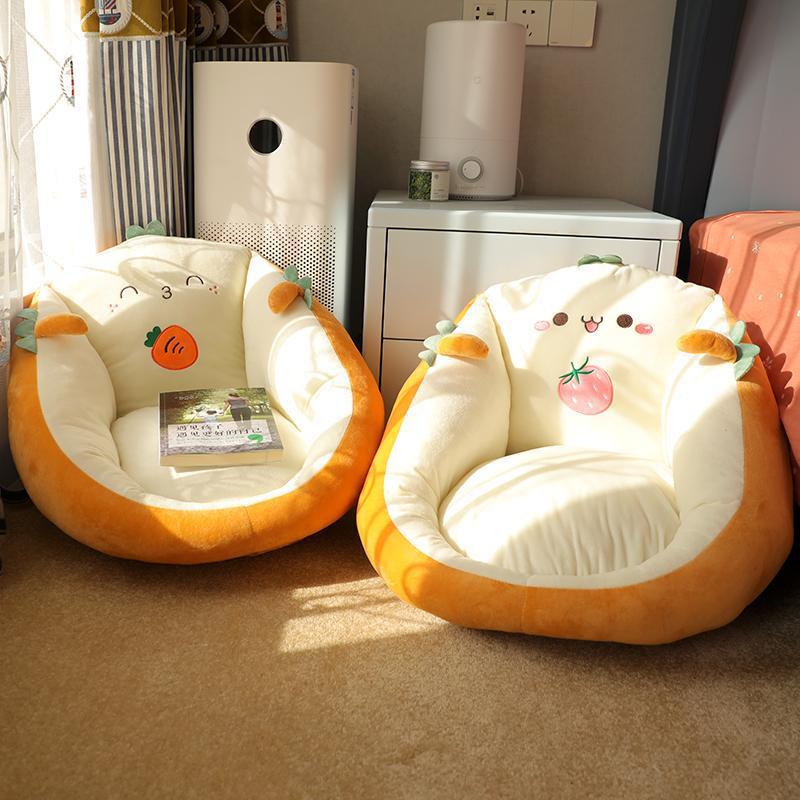 Lazy People On The Ground Stool Tatami Futon - FUTURISTIC FLAIR
