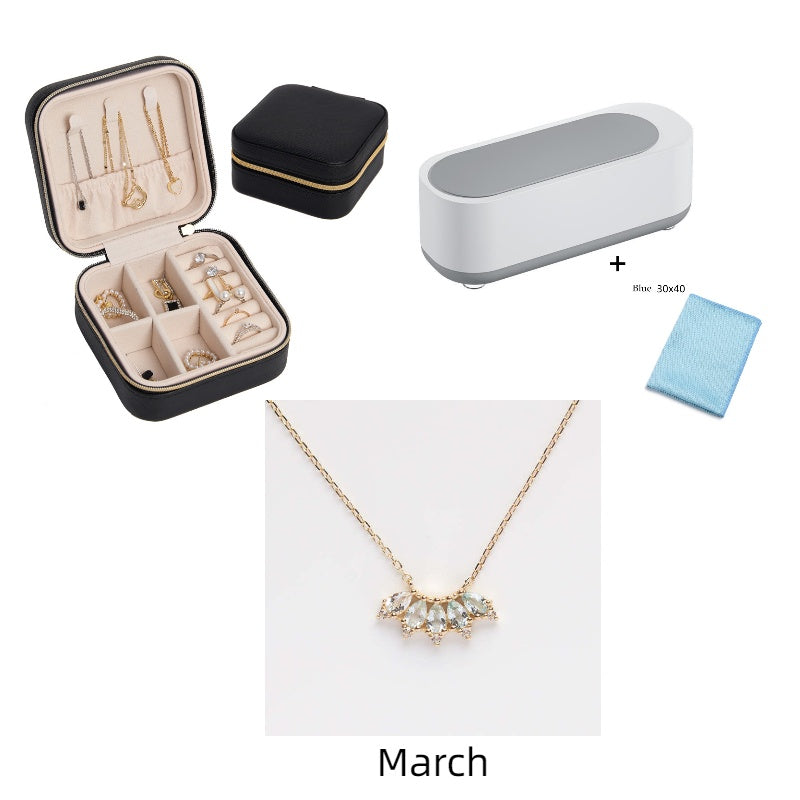 Ultrasonic Cleaning Machine High Frequency Vibration Wash Cleaner Washing Jewelry Glasses Watch Ring Dentures Cleaner - FUTURISTIC FLAIR
