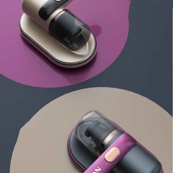 Electric UV Mite Remover Household Bed Mattress Sofa Pillows Mite Removal Instrument Waterproof Mini Vacuum Cleaner Lint Remover - FUTURISTIC FLAIR