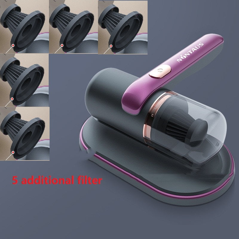 Electric UV Mite Remover Household Bed Mattress Sofa Pillows Mite Removal Instrument Waterproof Mini Vacuum Cleaner Lint Remover - FUTURISTIC FLAIR