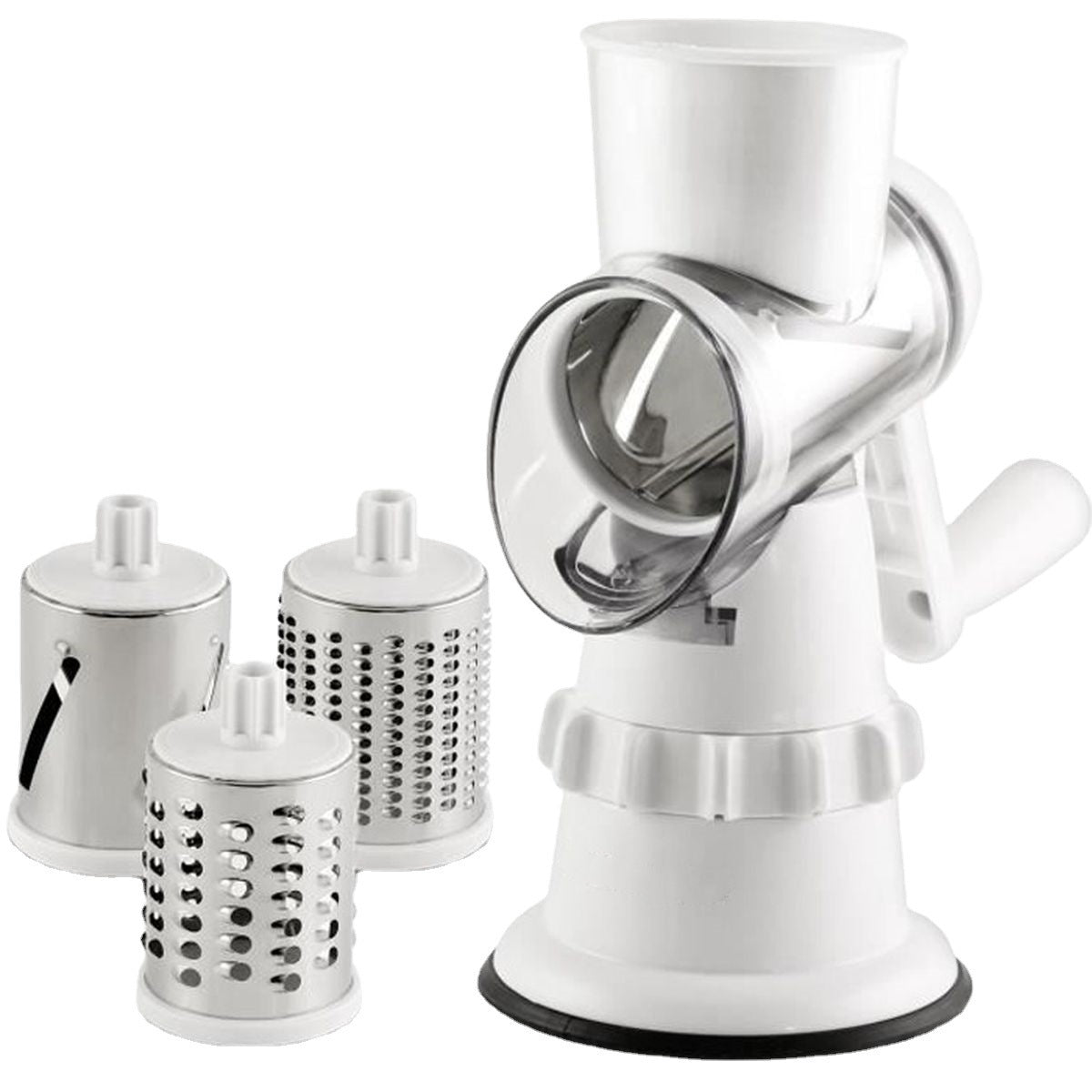 3 In 1 Vegetable Slicer Manual Kitchen Accessories Grater For Vegetable Cutter Round Chopper Mandolin Shredder Potato Home Kitchen Supplies Kitchen Gadgets - FUTURISTIC FLAIR