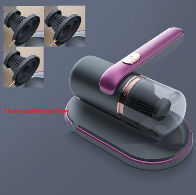Electric UV Mite Remover Household Bed Mattress Sofa Pillows Mite Removal Instrument Waterproof Mini Vacuum Cleaner Lint Remover - FUTURISTIC FLAIR