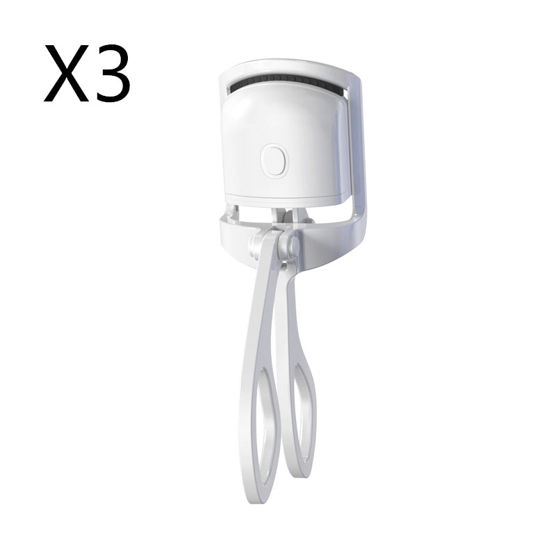 Heated Eyelash Curler Electric Temperature Control Mini Eyelash Curler Electric Portable Charging - FUTURISTIC FLAIR