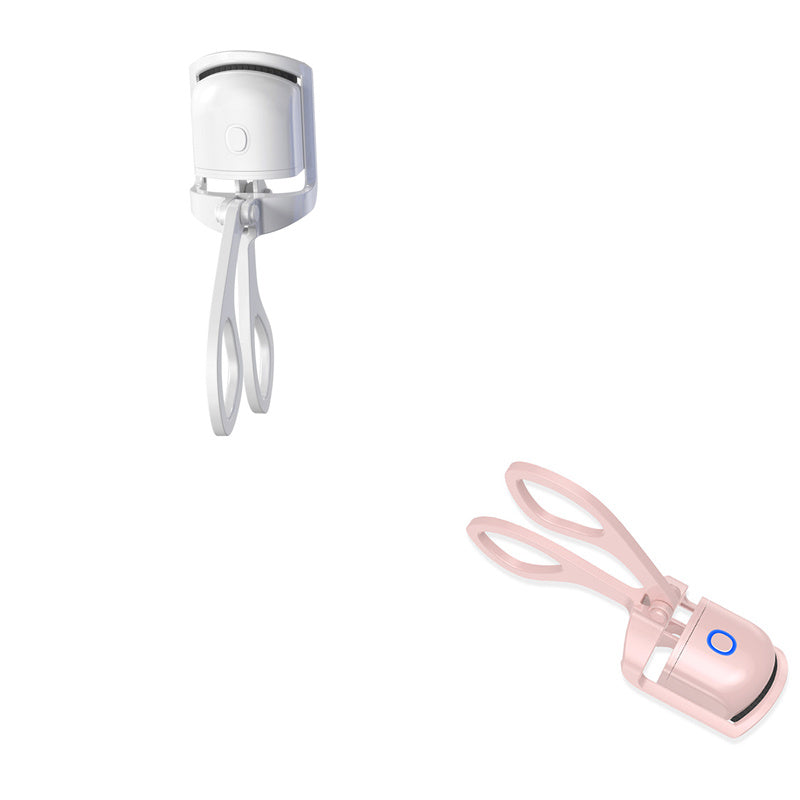 Heated Eyelash Curler Electric Temperature Control Mini Eyelash Curler Electric Portable Charging - FUTURISTIC FLAIR