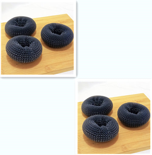 Kitchen Soap Dispensing Palm Brush Cleaner Push-type Brush Kitchen Detergent Tools - FUTURISTIC FLAIR 