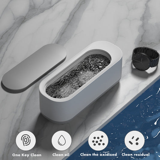 Ultrasonic Cleaning Machine High Frequency Vibration Wash Cleaner Washing Jewelry Glasses Watch Ring Dentures Cleaner - FUTURISTIC FLAIR 