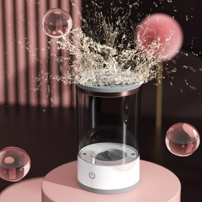Women Eye Shadow Brush Cleaning Tool Portable Electric Makeup Brush Cleaner Machine With USB Charging Automatic Cosmetic Brush - FUTURISTIC FLAIR 