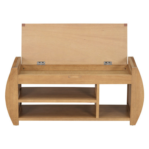 Retro Multifunctional Storage Bench - FUTURISTIC FLAIR 