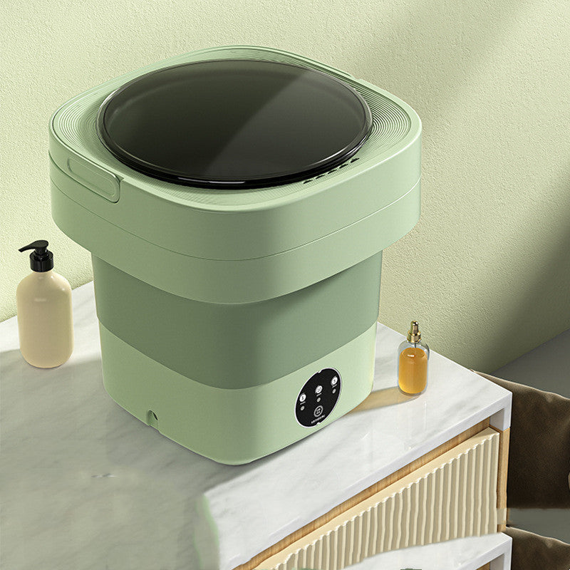 Mini Foldable Washing Machine Portable Mini Socks Underwear Panties Washing Machine Big Capacity 3 Models With Spinning Dry Gadgets - FUTURISTIC FLAIR 