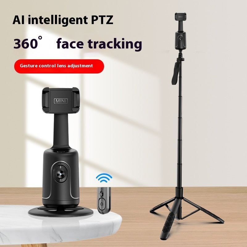 360 Auto Face Tracking Gimbal AI Smart Gimbal Face Tracking Auto Phone Holder For Smartphone Video Vlog Live Stabilizer Tripod - FUTURISTIC FLAIR 