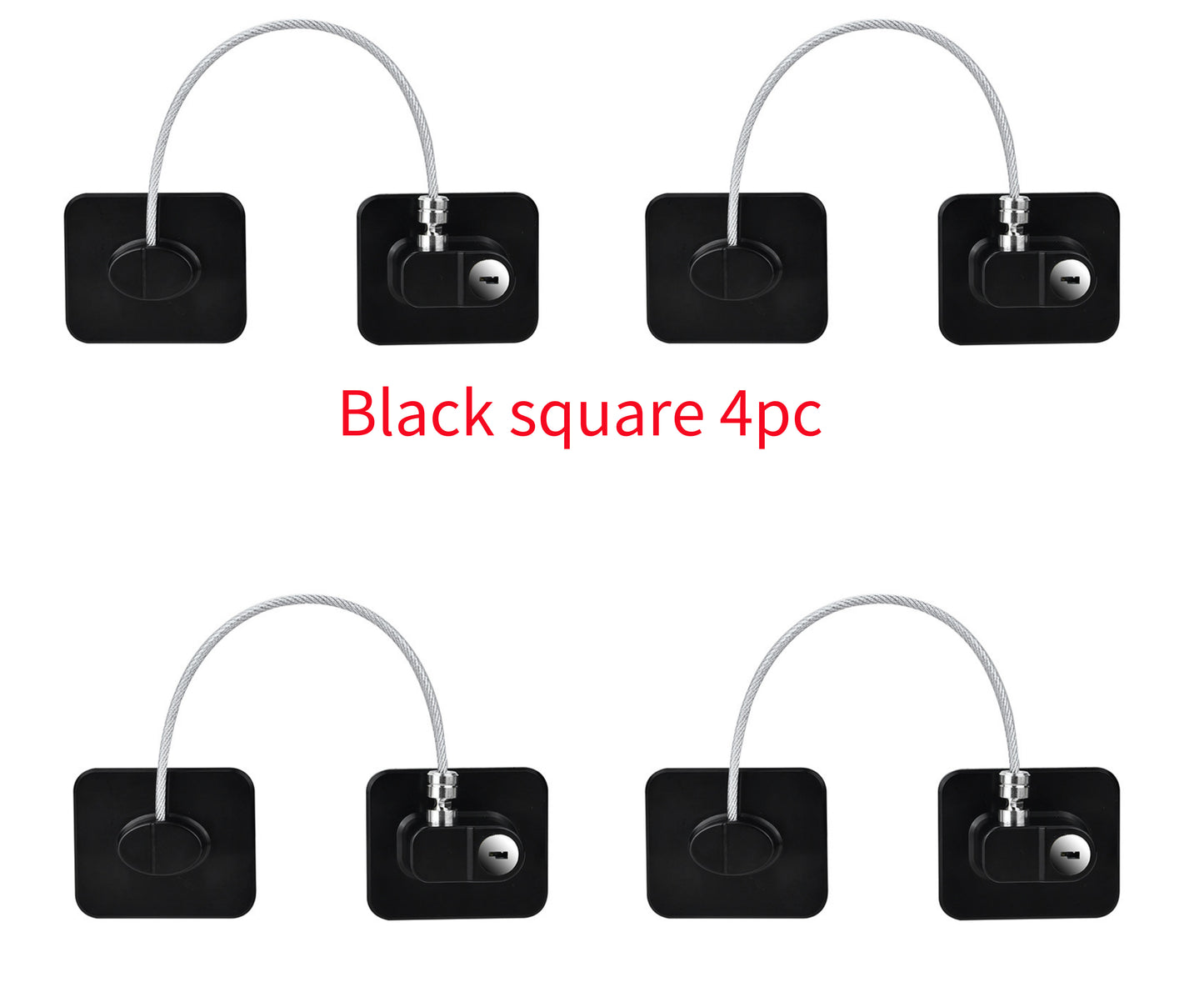 Window Security Chain Lock Window Cable Lock Restrictor Multifunctional Window Lock Door Security Guard for Baby Safety 1Pcs - FUTURISTIC FLAIR 