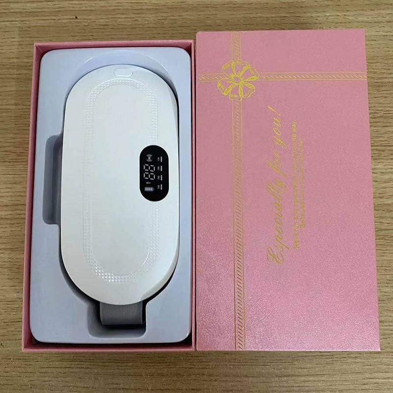 Menstrual Heating Pad Smart Warm Belt Relief Waist Pain Cramps Vibrating Abdominal Massager Electric Waist Belt Device - FUTURISTIC FLAIR 