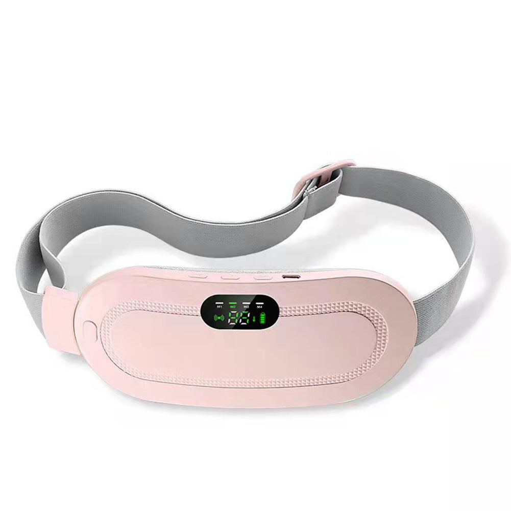 Menstrual Heating Pad Smart Warm Belt Relief Waist Pain Cramps Vibrating Abdominal Massager Electric Waist Belt Device - FUTURISTIC FLAIR 
