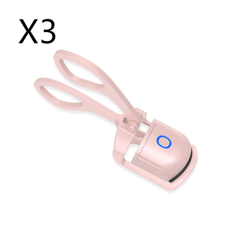 Heated Eyelash Curler Electric Temperature Control Mini Eyelash Curler Electric Portable Charging - FUTURISTIC FLAIR 